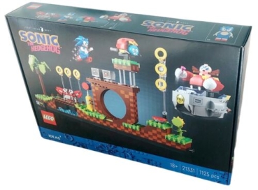 LEGO® Ideas Set 21331 Sonic the Hedgehog™ – Green Hill Zone Sega Arcade TOP NEU